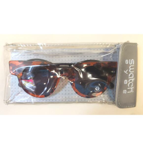 Swatch sunglasses COOL DOWN Sw 711 010 with interchangeable frames new in case - Picture 7 of 13